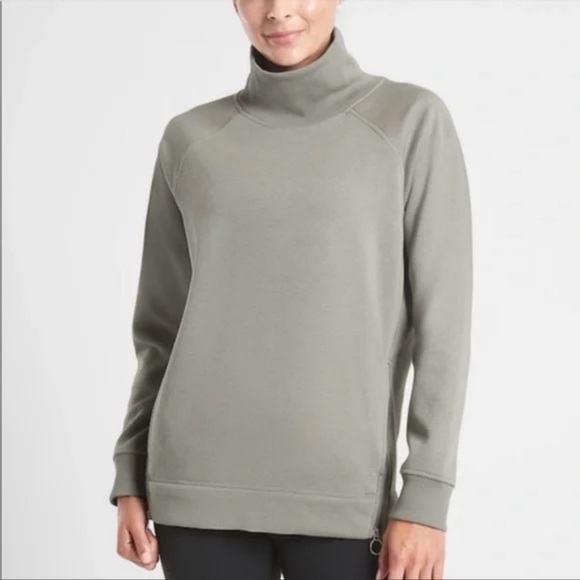 Athleta Tops - Athleta Funnel Neck Sweatshirt